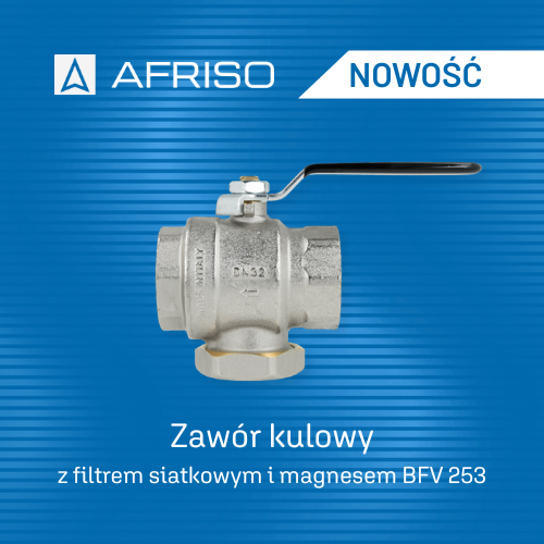 Efektywna filtracja, czyli zawór BFV 253 od AFRISO
